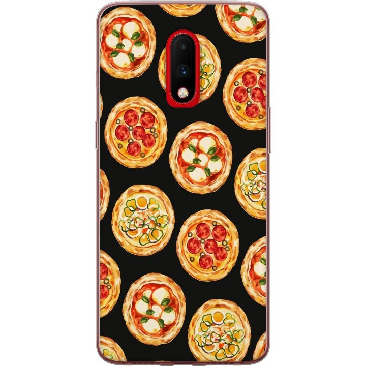 Mobildeksel til OnePlus 7 med Pizza motiv i gruppen SMARTTELEFON & NETTBRETT / Mobilbeskyttelse / OnePlus hos TP E-commerce Nordic AB (A56622)