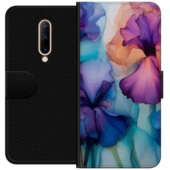 Lommeboketui til OnePlus 7 Pro med Magiske blomster motiv i gruppen SMARTTELEFON & NETTBRETT / Mobilbeskyttelse / OnePlus hos TP E-commerce Nordic AB (A56639)