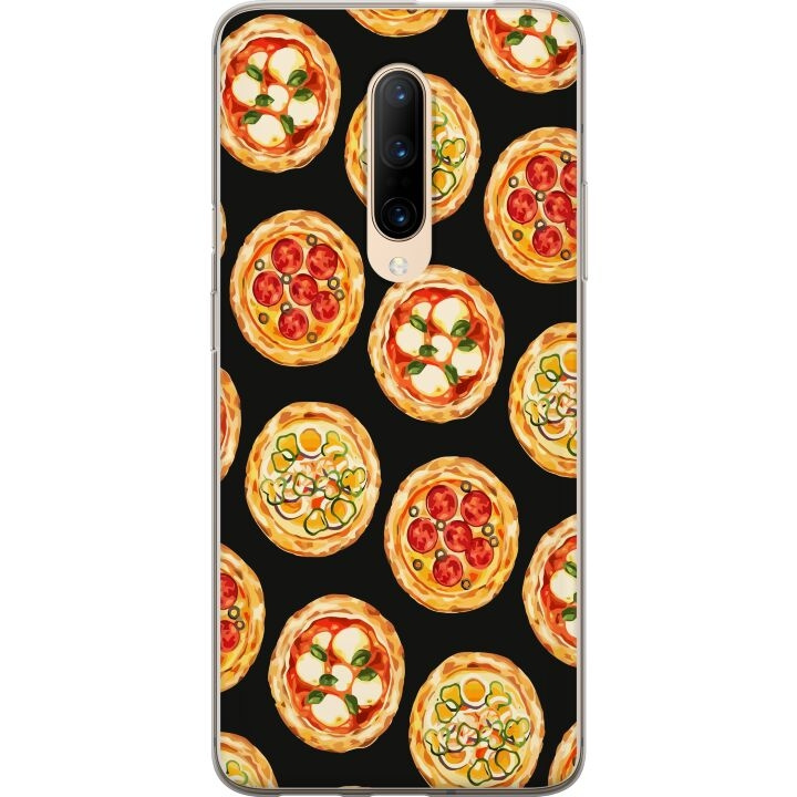 Mobildeksel til OnePlus 7 Pro med Pizza motiv i gruppen SMARTTELEFON & NETTBRETT / Mobilbeskyttelse / OnePlus hos TP E-commerce Nordic AB (A56676)