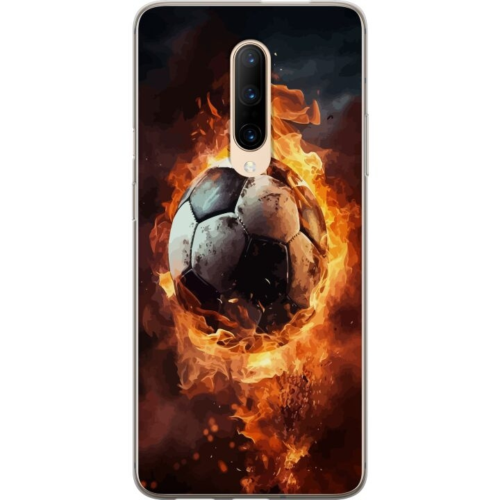 Mobildeksel til OnePlus 7 Pro med Fotball motiv i gruppen SMARTTELEFON & NETTBRETT / Mobilbeskyttelse / OnePlus hos TP E-commerce Nordic AB (A56684)