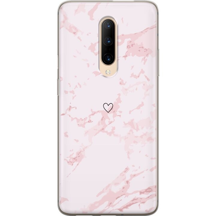 Mobildeksel til OnePlus 7 Pro med Rosa Hjerte motiv i gruppen SMARTTELEFON & NETTBRETT / Mobilbeskyttelse / OnePlus hos TP E-commerce Nordic AB (A56686)