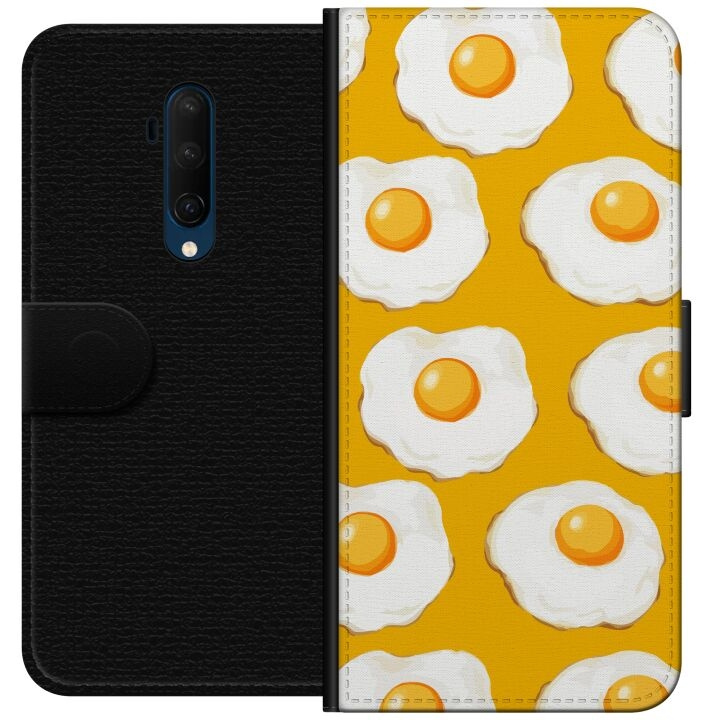 Lommeboketui til OnePlus 7T Pro med Stekt egg motiv i gruppen SMARTTELEFON & NETTBRETT / Mobilbeskyttelse / OnePlus hos TP E-commerce Nordic AB (A56746)