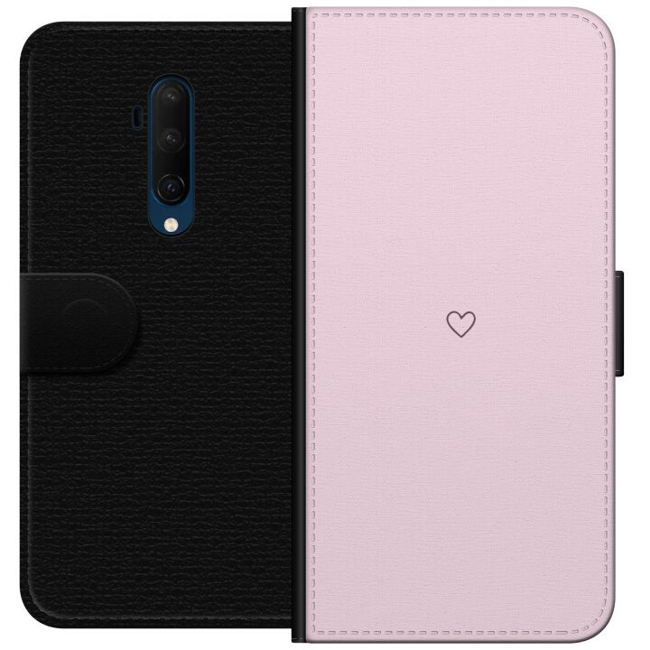 Lommeboketui til OnePlus 7T Pro med Hjerte motiv i gruppen SMARTTELEFON & NETTBRETT / Mobilbeskyttelse / OnePlus hos TP E-commerce Nordic AB (A56763)