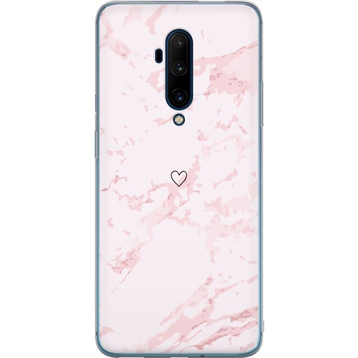 Mobildeksel til OnePlus 7T Pro med Rosa Hjerte motiv i gruppen SMARTTELEFON & NETTBRETT / Mobilbeskyttelse / OnePlus hos TP E-commerce Nordic AB (A56794)