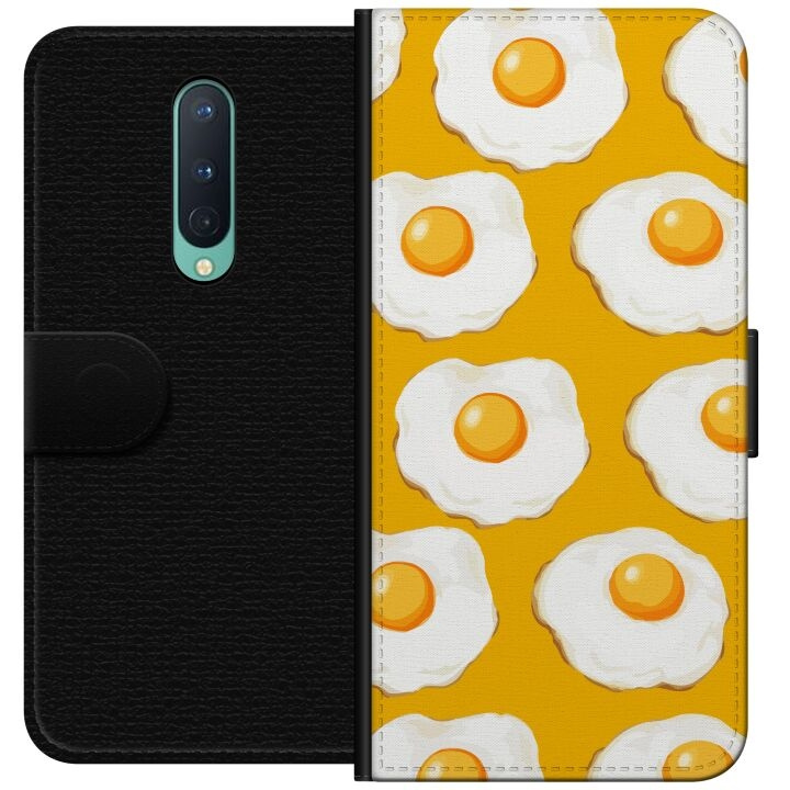 Lommeboketui til OnePlus 8 med Stekt egg motiv i gruppen SMARTTELEFON & NETTBRETT / Mobilbeskyttelse / OnePlus hos TP E-commerce Nordic AB (A56800)