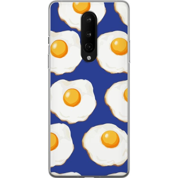 Mobildeksel til OnePlus 8 med Stekte egg motiv i gruppen SMARTTELEFON & NETTBRETT / Mobilbeskyttelse / OnePlus hos TP E-commerce Nordic AB (A56831)