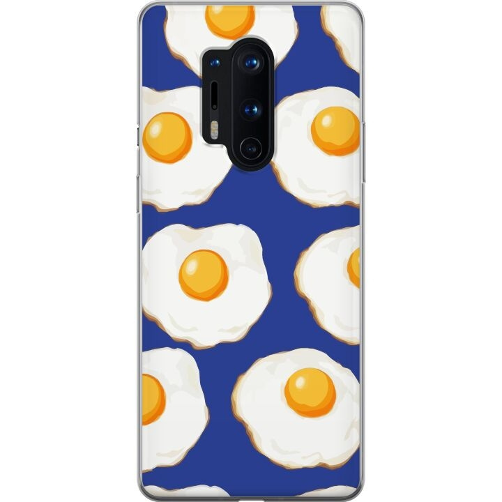 Mobildeksel til OnePlus 8 Pro med Stekte egg motiv i gruppen SMARTTELEFON & NETTBRETT / Mobilbeskyttelse / OnePlus hos TP E-commerce Nordic AB (A56885)