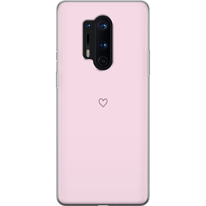 Mobildeksel til OnePlus 8 Pro med Hjerte motiv i gruppen SMARTTELEFON & NETTBRETT / Mobilbeskyttelse / OnePlus hos TP E-commerce Nordic AB (A56898)