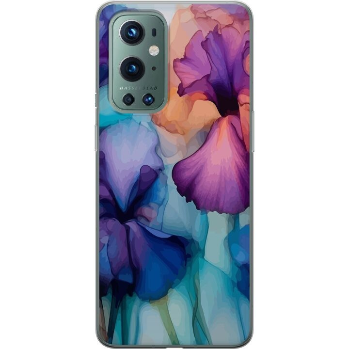 Mobildeksel til OnePlus 9 Pro med Magiske blomster motiv i gruppen SMARTTELEFON & NETTBRETT / Mobilbeskyttelse / OnePlus hos TP E-commerce Nordic AB (A57044)