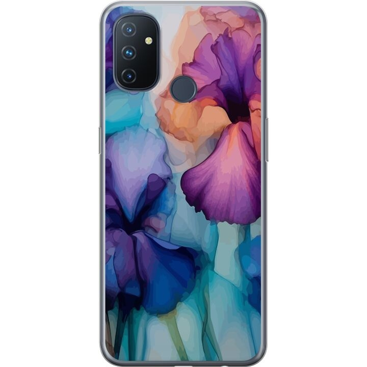 Mobildeksel til OnePlus Nord N100 med Magiske blomster motiv i gruppen SMARTTELEFON & NETTBRETT / Mobilbeskyttelse / OnePlus hos TP E-commerce Nordic AB (A57287)