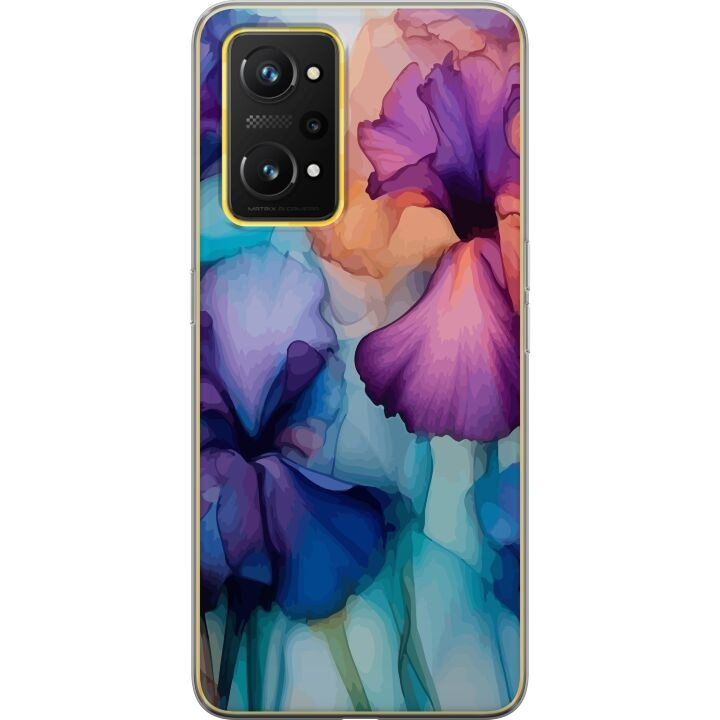 Mobildeksel til Realme GT Neo 3T med Magiske blomster motiv i gruppen SMARTTELEFON & NETTBRETT / Mobilbeskyttelse / Realme hos TP E-commerce Nordic AB (A58097)