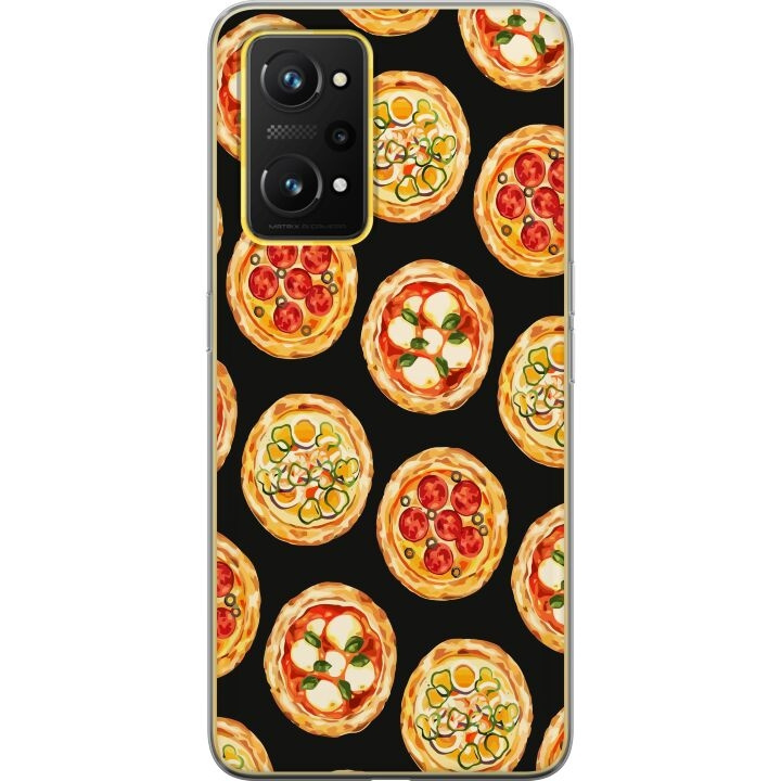 Mobildeksel til Realme GT Neo 3T med Pizza motiv i gruppen SMARTTELEFON & NETTBRETT / Mobilbeskyttelse / Realme hos TP E-commerce Nordic AB (A58107)