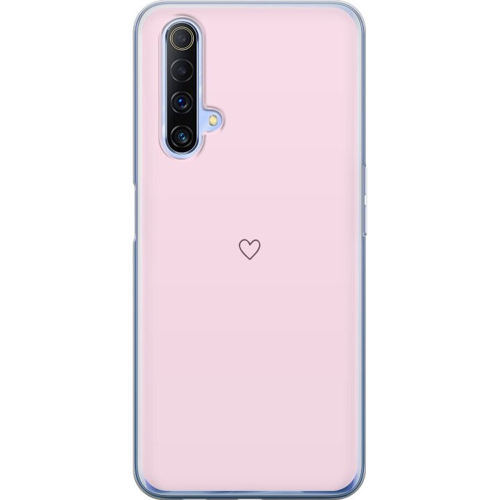 Mobildeksel til Realme X50 5G med Hjerte motiv i gruppen SMARTTELEFON & NETTBRETT / Mobilbeskyttelse / Realme hos TP E-commerce Nordic AB (A58140)