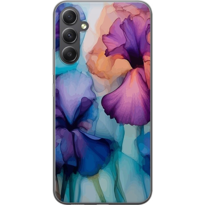 Mobildeksel til Samsung Galaxy A05s med Magiske blomster motiv i gruppen SMARTTELEFON & NETTBRETT / Mobilbeskyttelse / Samsung hos TP E-commerce Nordic AB (A58448)