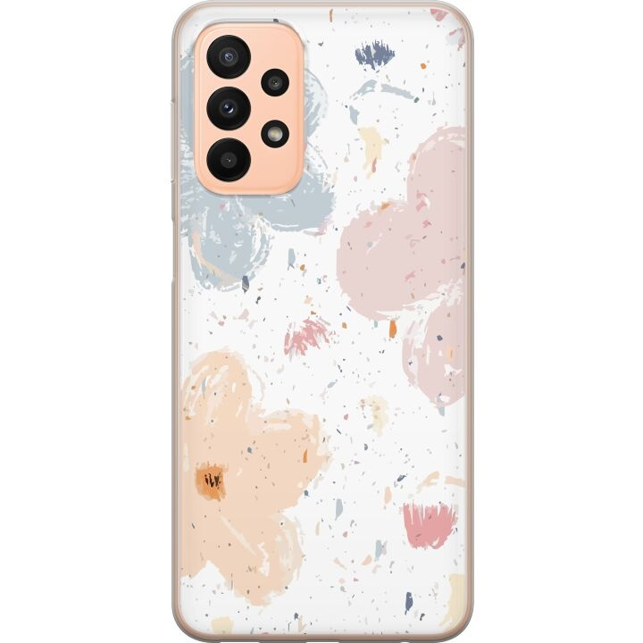 Mobildeksel til Samsung Galaxy A23 5G med Blomster motiv i gruppen SMARTTELEFON & NETTBRETT / Mobilbeskyttelse / Samsung hos TP E-commerce Nordic AB (A59078)