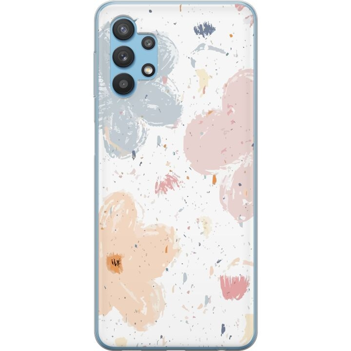 Mobildeksel til Samsung Galaxy A32 5G med Blomster motiv i gruppen SMARTTELEFON & NETTBRETT / Mobilbeskyttelse / Samsung hos TP E-commerce Nordic AB (A59240)