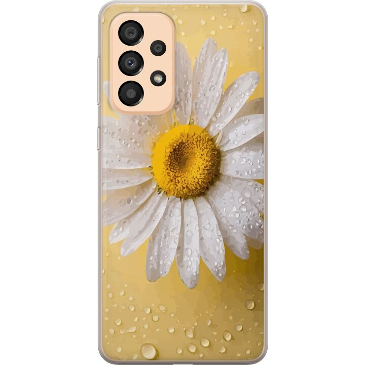 Mobildeksel til Samsung Galaxy A33 5G med Porselensblomst motiv i gruppen SMARTTELEFON & NETTBRETT / Mobilbeskyttelse / Samsung hos TP E-commerce Nordic AB (A59282)