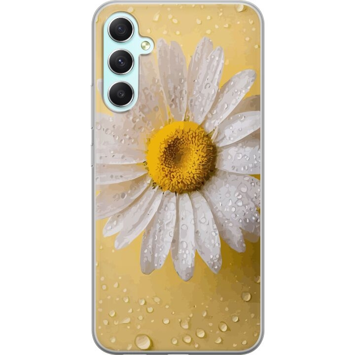 Mobildeksel til Samsung Galaxy A34 med Porselensblomst motiv i gruppen SMARTTELEFON & NETTBRETT / Mobilbeskyttelse / Samsung hos TP E-commerce Nordic AB (A59336)