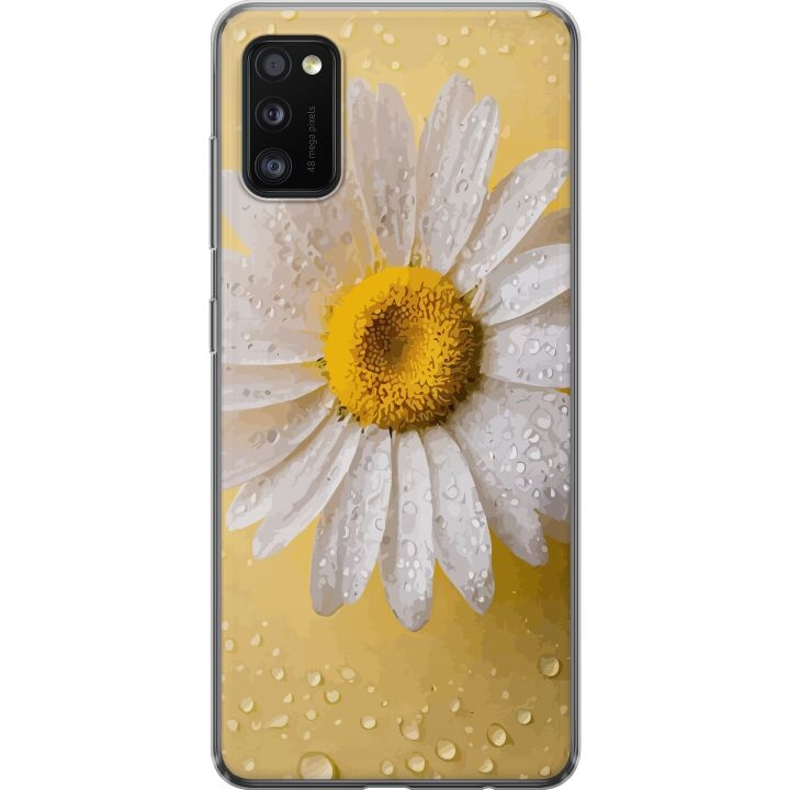 Mobildeksel til Samsung Galaxy A41 med Porselensblomst motiv i gruppen SMARTTELEFON & NETTBRETT / Mobilbeskyttelse / Samsung hos TP E-commerce Nordic AB (A59525)