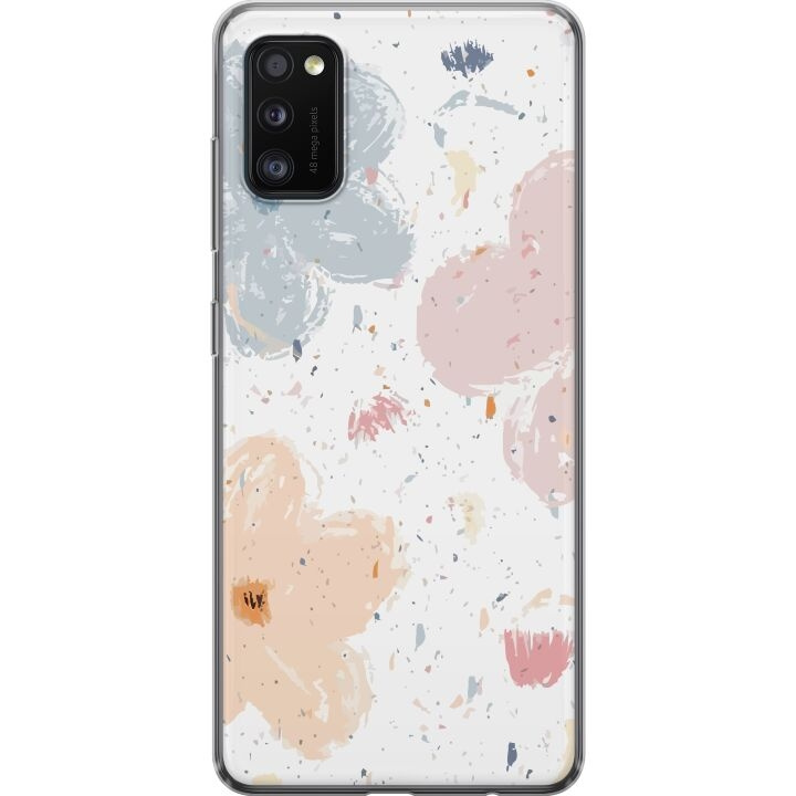 Mobildeksel til Samsung Galaxy A41 med Blomster motiv i gruppen SMARTTELEFON & NETTBRETT / Mobilbeskyttelse / Samsung hos TP E-commerce Nordic AB (A59537)