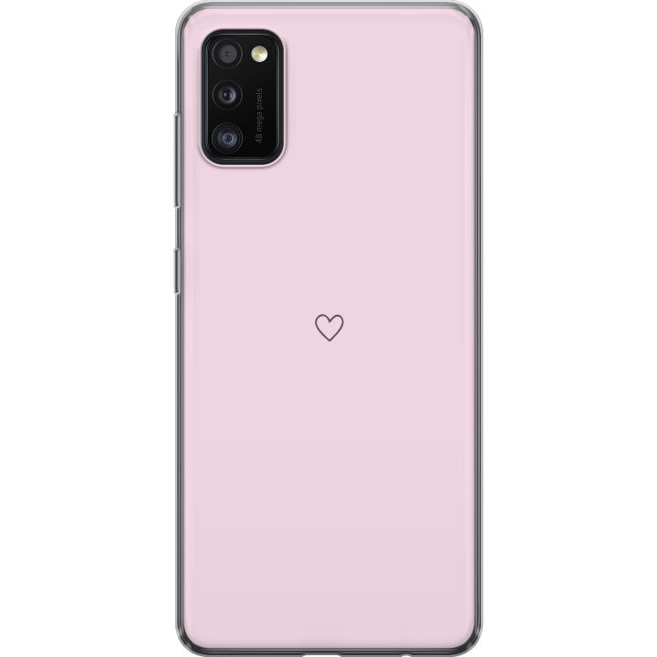 Mobildeksel til Samsung Galaxy A41 med Hjerte motiv i gruppen SMARTTELEFON & NETTBRETT / Mobilbeskyttelse / Samsung hos TP E-commerce Nordic AB (A59544)