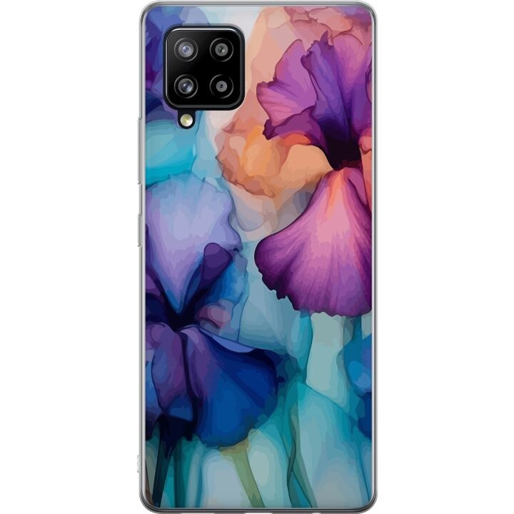 Mobildeksel til Samsung Galaxy A42 5G med Magiske blomster motiv i gruppen SMARTTELEFON & NETTBRETT / Mobilbeskyttelse / Samsung hos TP E-commerce Nordic AB (A59582)