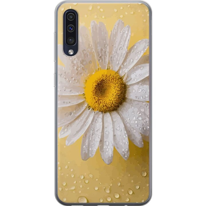 Mobildeksel til Samsung Galaxy A50 med Porselensblomst motiv i gruppen SMARTTELEFON & NETTBRETT / Mobilbeskyttelse / Samsung hos TP E-commerce Nordic AB (A59633)