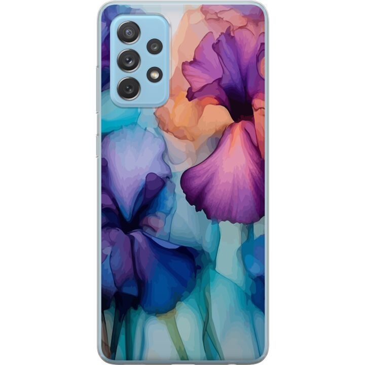 Mobildeksel til Samsung Galaxy A52 5G med Magiske blomster motiv i gruppen SMARTTELEFON & NETTBRETT / Mobilbeskyttelse / Samsung hos TP E-commerce Nordic AB (A59744)