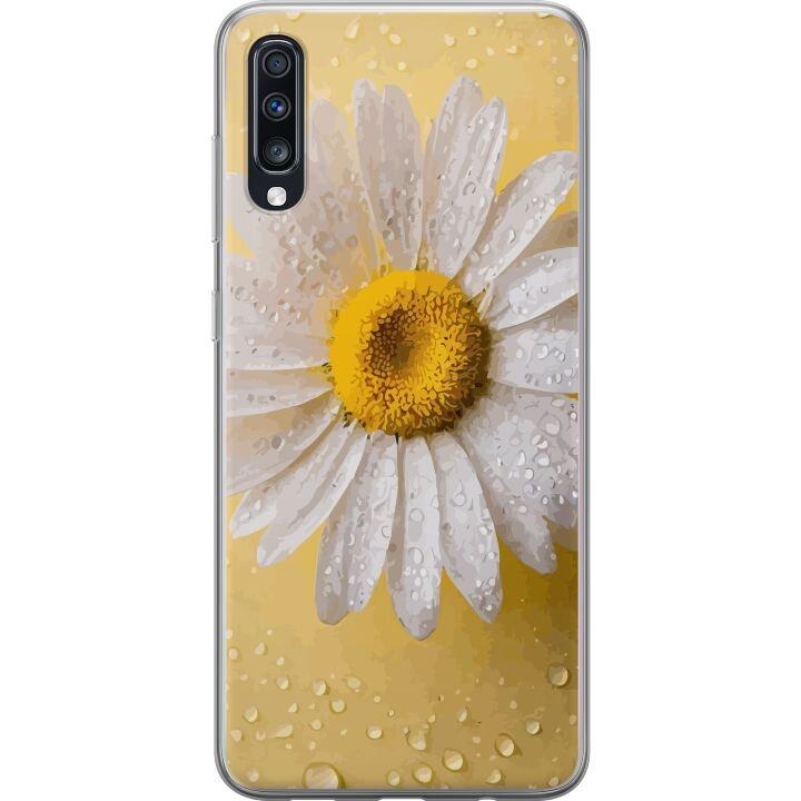 Mobildeksel til Samsung Galaxy A70 med Porselensblomst motiv i gruppen SMARTTELEFON & NETTBRETT / Mobilbeskyttelse / Samsung hos TP E-commerce Nordic AB (A60011)