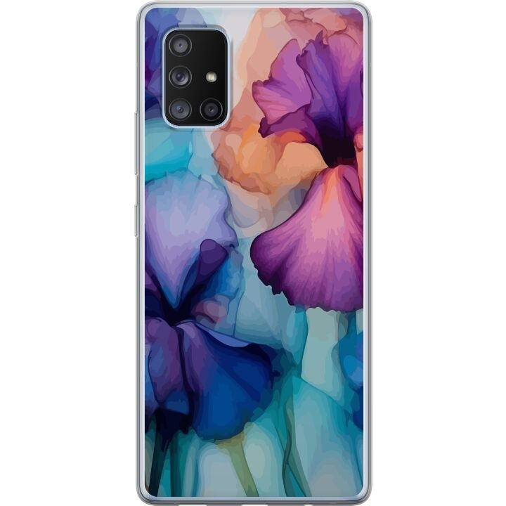 Mobildeksel til Samsung Galaxy A71 5G med Magiske blomster motiv i gruppen SMARTTELEFON & NETTBRETT / Mobilbeskyttelse / Samsung hos TP E-commerce Nordic AB (A60095)