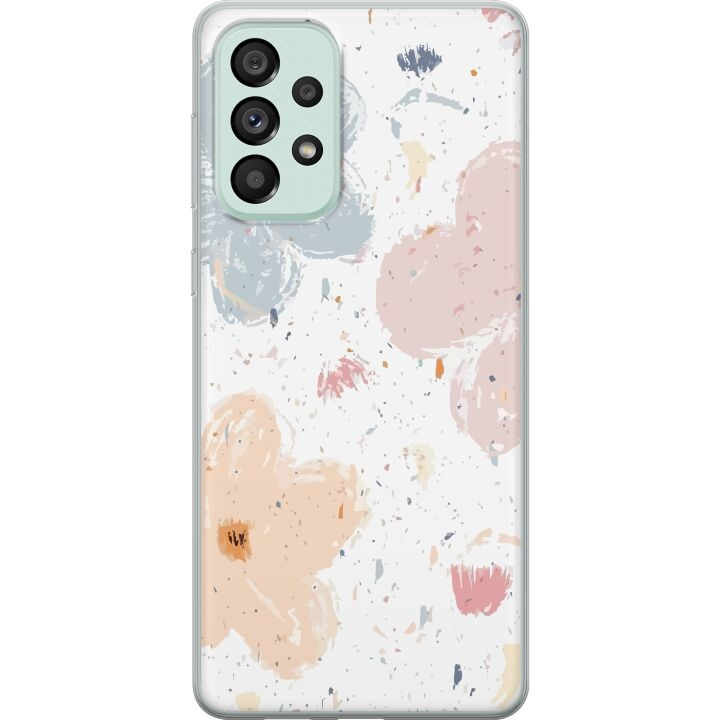 Mobildeksel til Samsung Galaxy A73 5G med Blomster motiv i gruppen SMARTTELEFON & NETTBRETT / Mobilbeskyttelse / Samsung hos TP E-commerce Nordic AB (A60185)