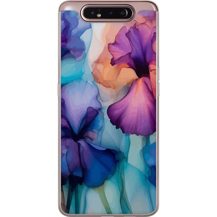 Mobildeksel til Samsung Galaxy A80 med Magiske blomster motiv i gruppen SMARTTELEFON & NETTBRETT / Mobilbeskyttelse / Samsung hos TP E-commerce Nordic AB (A60230)