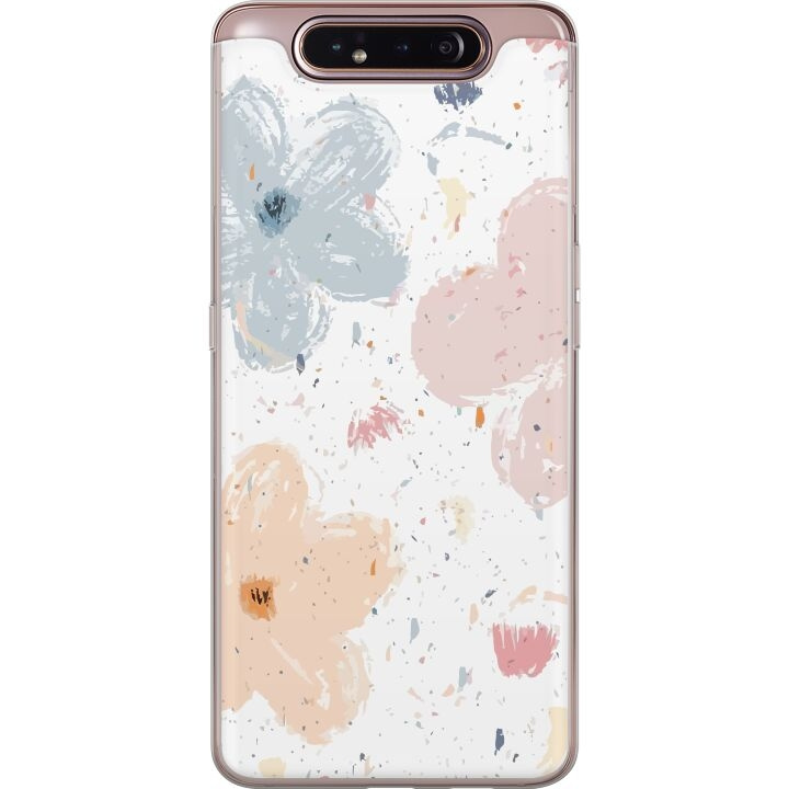 Mobildeksel til Samsung Galaxy A80 med Blomster motiv i gruppen SMARTTELEFON & NETTBRETT / Mobilbeskyttelse / Samsung hos TP E-commerce Nordic AB (A60239)