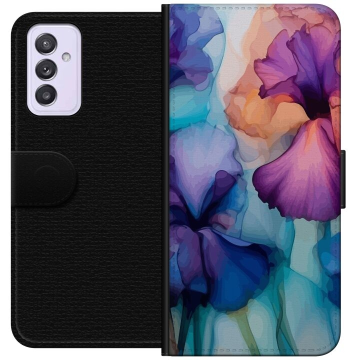 Lommeboketui til Samsung Galaxy A82 5G med Magiske blomster motiv i gruppen SMARTTELEFON & NETTBRETT / Mobilbeskyttelse / Samsung hos TP E-commerce Nordic AB (A60257)