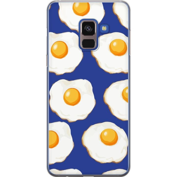 Mobildeksel til Samsung Galaxy A8 (2018) med Stekte egg motiv i gruppen SMARTTELEFON & NETTBRETT / Mobilbeskyttelse / Samsung hos TP E-commerce Nordic AB (A60314)