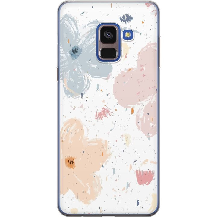 Mobildeksel til Samsung Galaxy A8 (2018) med Blomster motiv i gruppen SMARTTELEFON & NETTBRETT / Mobilbeskyttelse / Samsung hos TP E-commerce Nordic AB (A60320)