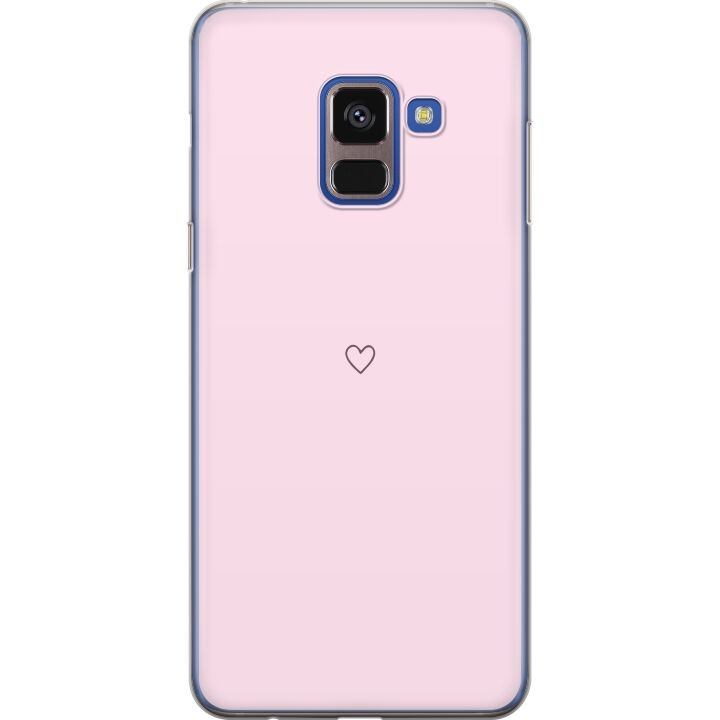 Mobildeksel til Samsung Galaxy A8 (2018) med Hjerte motiv i gruppen SMARTTELEFON & NETTBRETT / Mobilbeskyttelse / Samsung hos TP E-commerce Nordic AB (A60327)