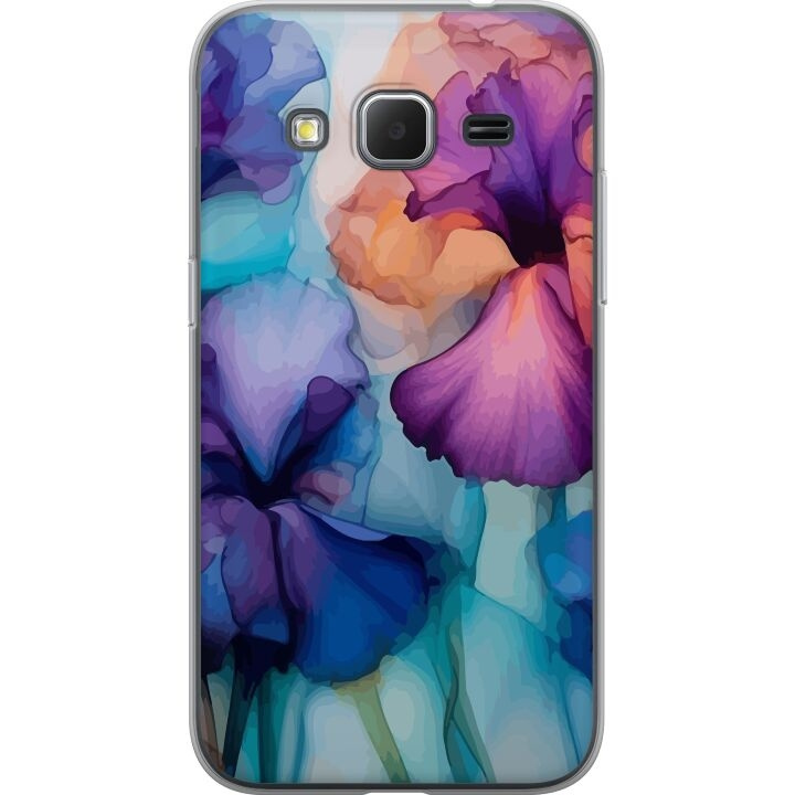 Mobildeksel til Samsung Galaxy Core Prime med Magiske blomster motiv i gruppen SMARTTELEFON & NETTBRETT / Mobilbeskyttelse / Samsung hos TP E-commerce Nordic AB (A60365)