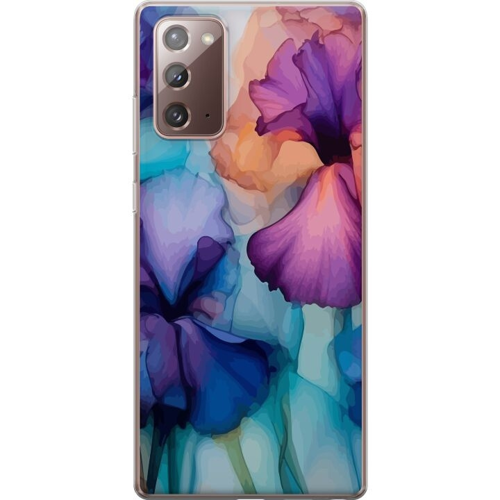 Mobildeksel til Samsung Galaxy Note20 med Magiske blomster motiv i gruppen SMARTTELEFON & NETTBRETT / Mobilbeskyttelse / Samsung hos TP E-commerce Nordic AB (A60662)