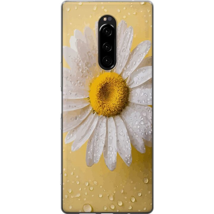 Mobildeksel til Sony Xperia 1 med Porselensblomst motiv i gruppen SMARTTELEFON & NETTBRETT / Mobilbeskyttelse / Sony hos TP E-commerce Nordic AB (A60794)