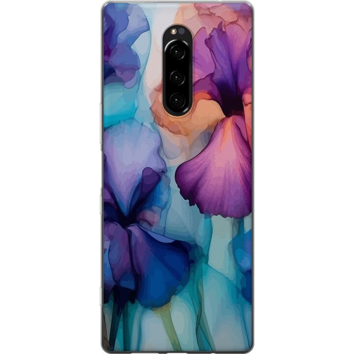 Mobildeksel til Sony Xperia 1 med Magiske blomster motiv i gruppen SMARTTELEFON & NETTBRETT / Mobilbeskyttelse / Sony hos TP E-commerce Nordic AB (A60797)