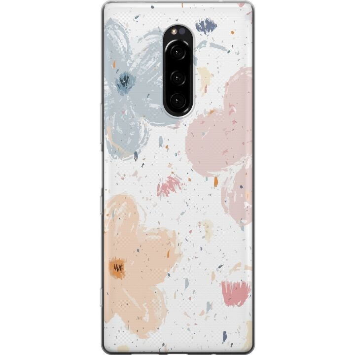 Mobildeksel til Sony Xperia 1 med Blomster motiv i gruppen SMARTTELEFON & NETTBRETT / Mobilbeskyttelse / Sony hos TP E-commerce Nordic AB (A60806)