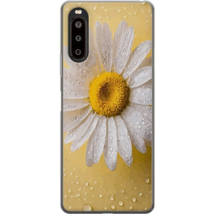 Mobildeksel til Sony Xperia 10 II med Porselensblomst motiv i gruppen SMARTTELEFON & NETTBRETT / Mobilbeskyttelse / Sony hos TP E-commerce Nordic AB (A60875)