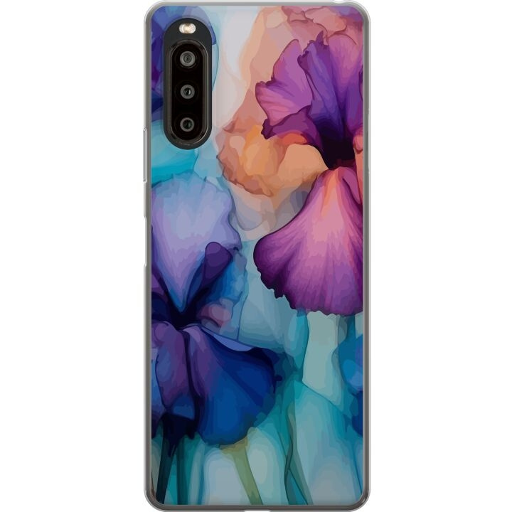 Mobildeksel til Sony Xperia 10 II med Magiske blomster motiv i gruppen SMARTTELEFON & NETTBRETT / Mobilbeskyttelse / Sony hos TP E-commerce Nordic AB (A60878)