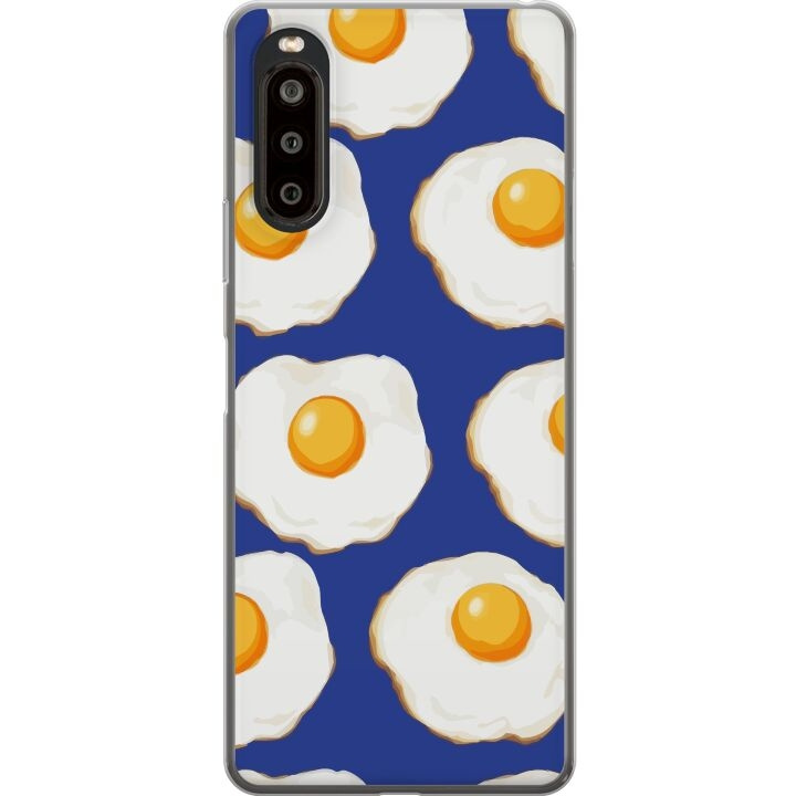 Mobildeksel til Sony Xperia 10 II med Stekte egg motiv i gruppen SMARTTELEFON & NETTBRETT / Mobilbeskyttelse / Sony hos TP E-commerce Nordic AB (A60881)