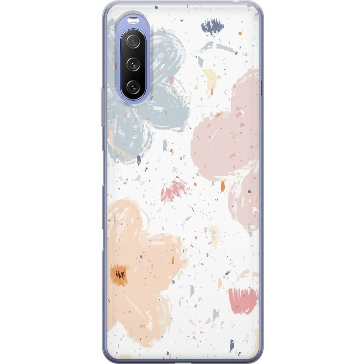 Mobildeksel til Sony Xperia 10 III med Blomster motiv i gruppen SMARTTELEFON & NETTBRETT / Mobilbeskyttelse / Sony hos TP E-commerce Nordic AB (A60941)