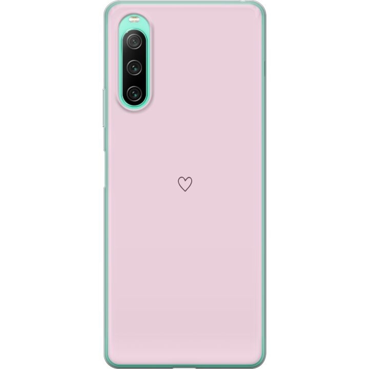 Mobildeksel til Sony Xperia 10 IV med Hjerte motiv i gruppen SMARTTELEFON & NETTBRETT / Mobilbeskyttelse / Sony hos TP E-commerce Nordic AB (A61029)