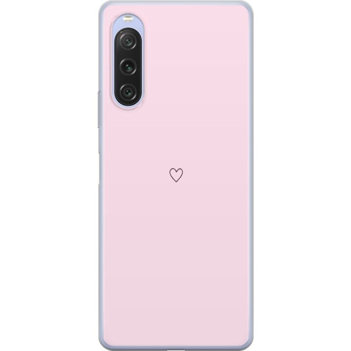 Mobildeksel til Sony Xperia 10 V med Hjerte motiv i gruppen SMARTTELEFON & NETTBRETT / Mobilbeskyttelse / Sony hos TP E-commerce Nordic AB (A61083)