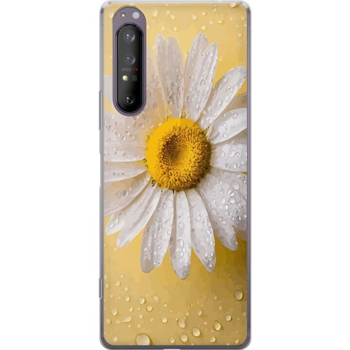 Mobildeksel til Sony Xperia 1 II med Porselensblomst motiv i gruppen SMARTTELEFON & NETTBRETT / Mobilbeskyttelse / Sony hos TP E-commerce Nordic AB (A61145)