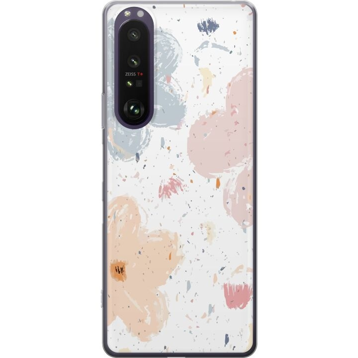 Mobildeksel til Sony Xperia 1 III med Blomster motiv i gruppen SMARTTELEFON & NETTBRETT / Mobilbeskyttelse / Sony hos TP E-commerce Nordic AB (A61211)